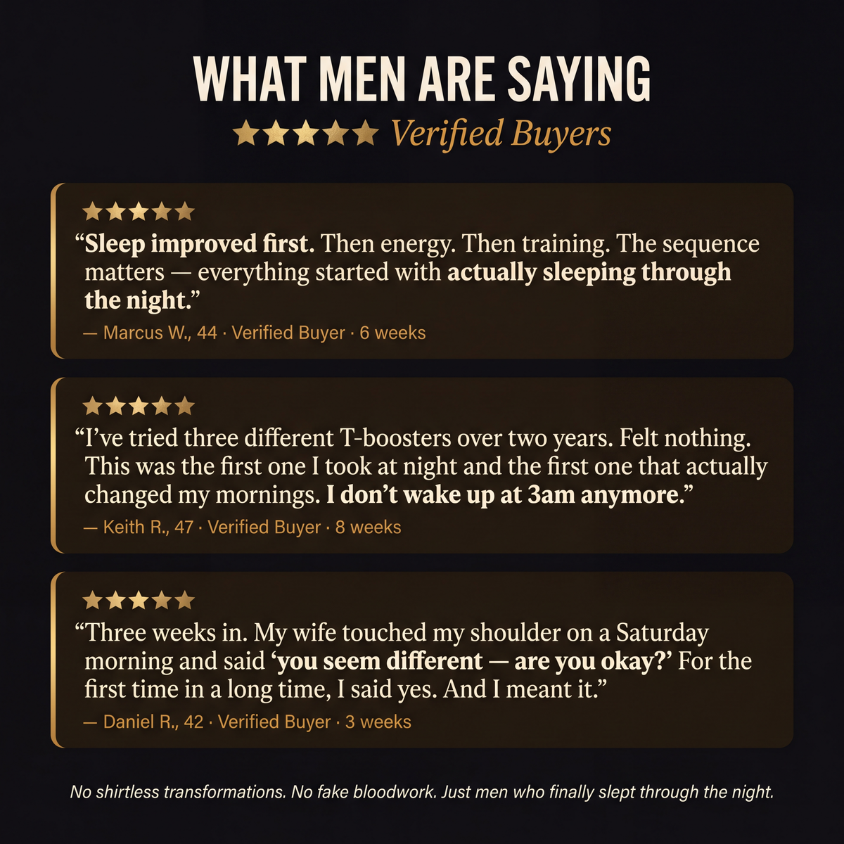 Overnight Testosterone Formula